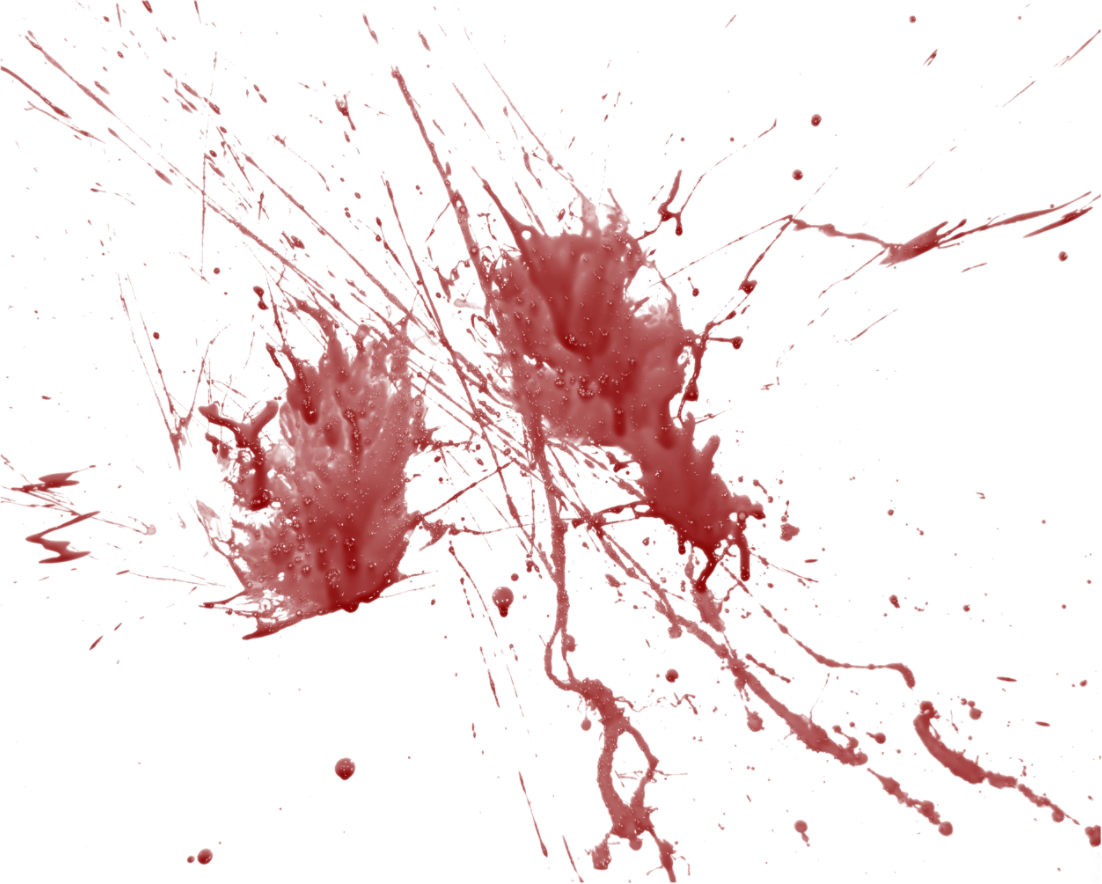 blood splatter